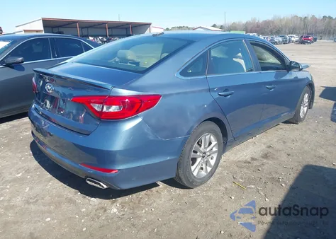 2017 Hyundai Sonata Se z USA, uszkodzony, nr VIN 5NPE24AF1HH473477
